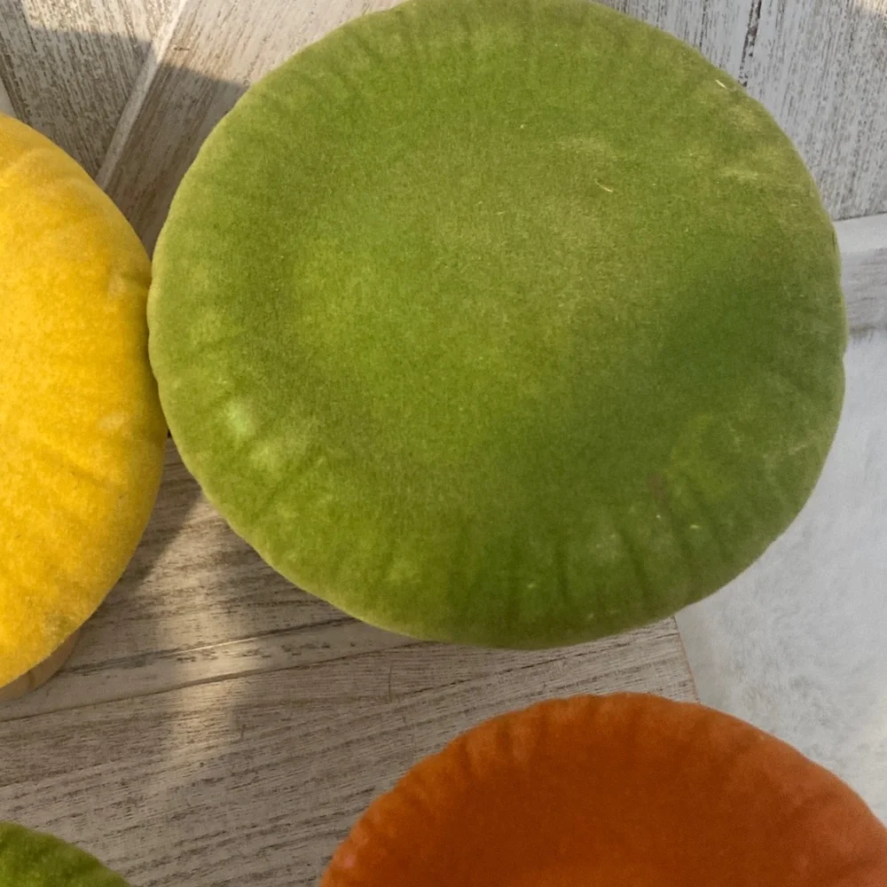 Hobby Lobby Fall 2021 Colorful Velvet Mushroom Decor Set